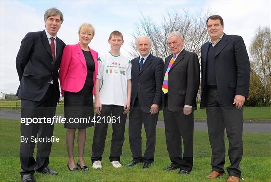 FAI Charity Photocall - Friends in Ireland FAI Charity Photocall - Friends in Ireland