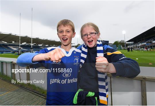 Leinster Fans at Leinster v Ulster - Guinness PRO12 Play-off