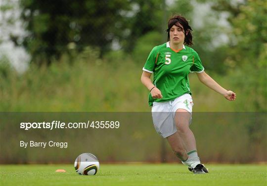 Republic of Ireland Training ahead of UEFA Womens’ Under-17 Championship