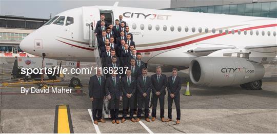 CityJet carries hopes of the nation to UEFA EURO2016 in France