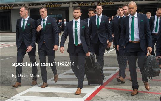 Republic of Ireland Squad Departure for UEFA EURO2016