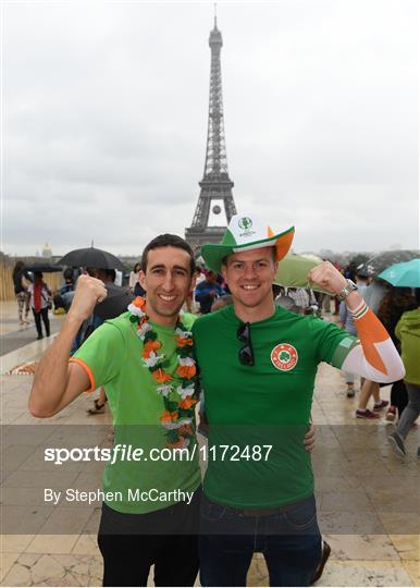 Republic of Ireland supporters at UEFA Euro 2016