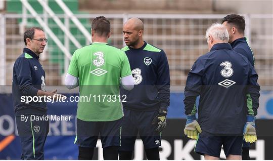Republic of Ireland Squad Training at UEFA Euro 2016 Republic of Ireland Squad Training at UEFA Euro 2016