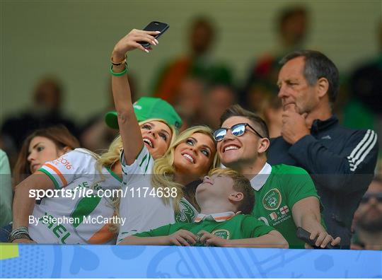 Supporters at Republic of Ireland v Belgium - UEFA Euro 2016 Group E