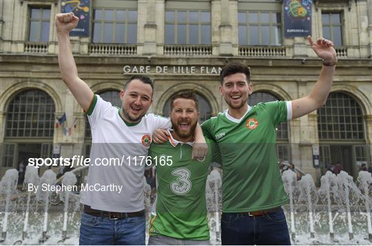 Republic of Ireland Supporters at UEFA Euro 2016