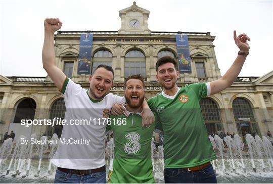 Republic of Ireland Supporters at UEFA Euro 2016