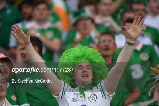 Supporters at Italy v Republic of Ireland - UEFA Euro 2016 Group E