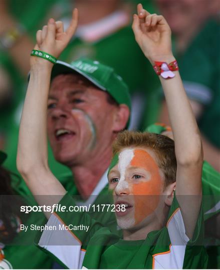 Supporters at Italy v Republic of Ireland - UEFA Euro 2016 Group E