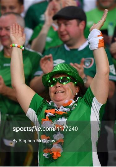 Supporters at Italy v Republic of Ireland - UEFA Euro 2016 Group E Supporters at Italy v Republic of Ireland - UEFA Euro 2016 Group E
