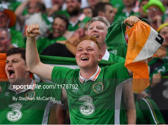 Supporters at Italy v Republic of Ireland - UEFA Euro 2016 Group E