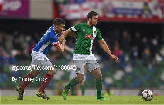 Linfield v Cork City - UEFA Europa League First Qualifying Round 1st Leg