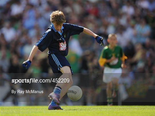 Half-time Go Games during Leinster GAA Football Semi-Finals