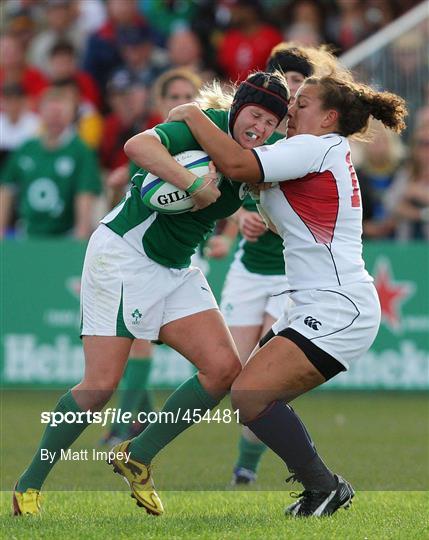 Ireland v USA - 2010 Women's Rugby World Cup - Pool B