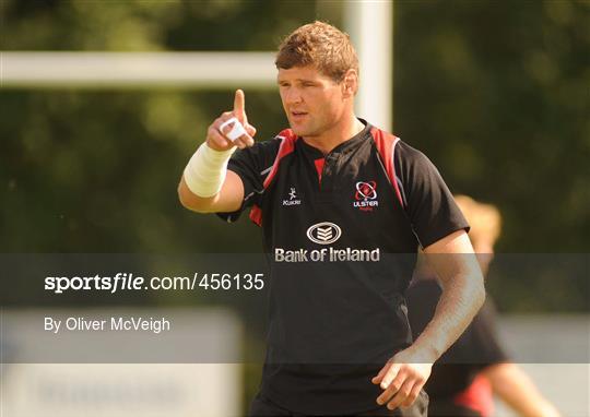 Ulster Rugby Squad Training - Tuesday 31st August