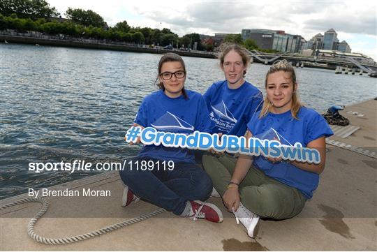 The J.F. Dunne Insurances Ltd Grand Dublin Swim launch
