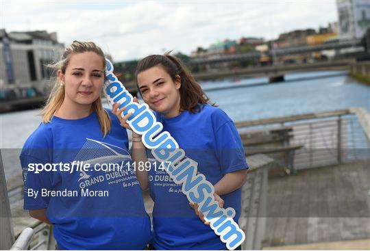 The J.F. Dunne Insurances Ltd Grand Dublin Swim launch