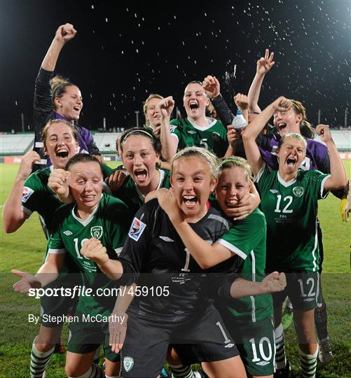 Republic of Ireland v Ghana - FIFA U-17 Women’s World Cup Group Stage Republic of Ireland v Ghana - FIFA U-17 Women’s World Cup Group Stage