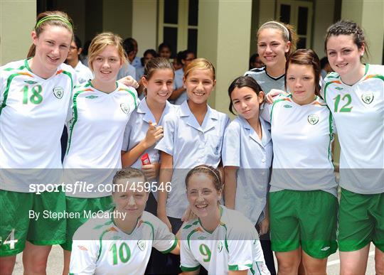 Republic of Ireland at the FIFA U-17 Women’s World Cup - Thursday 16th September