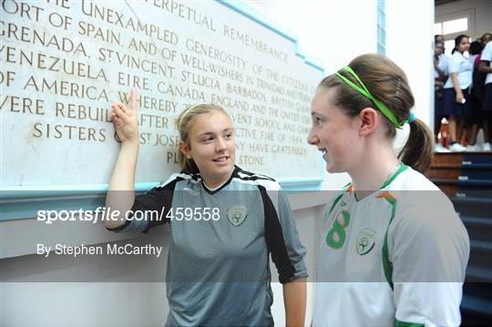 Republic of Ireland at the FIFA U-17 Women’s World Cup - Thursday 16th September