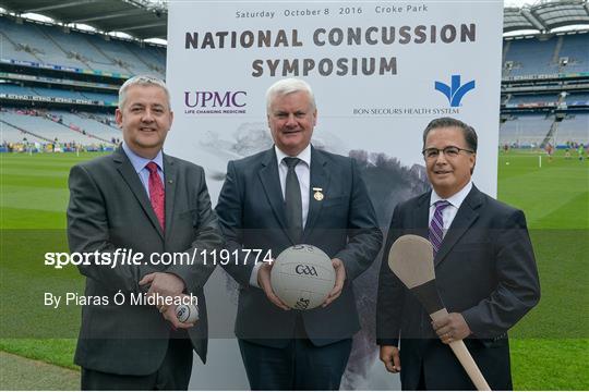 Announcement of Concussion Symposium in conjunction with Bon Secours and UPMC