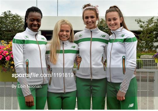 Ireland Athletics team return from IAAF World Junior Athletics Championships