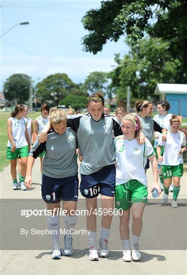 Republic of Ireland at the FIFA U-17 Women’s World Cup - Thursday 16th September
