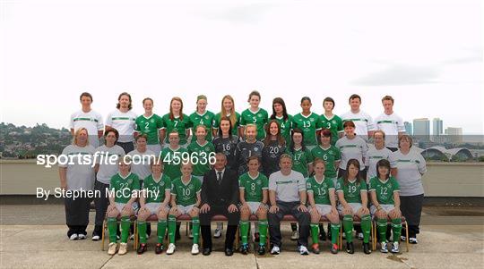 Republic of Ireland at the FIFA U-17 Women’s World Cup - Squad Photos