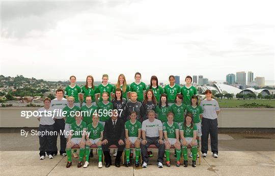 Republic of Ireland at the FIFA U-17 Women’s World Cup - Squad Photos Republic of Ireland at the FIFA U-17 Women’s World Cup - Squad Photos