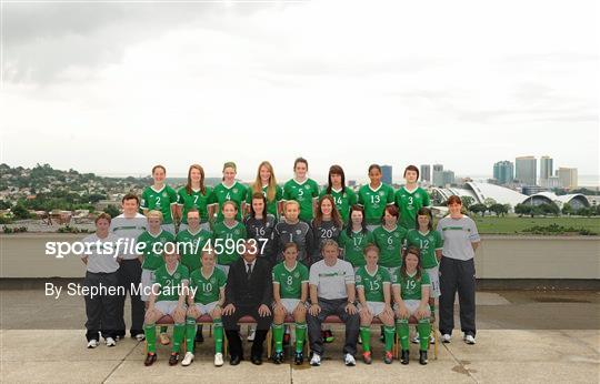 Republic of Ireland at the FIFA U-17 Women’s World Cup - Squad Photos