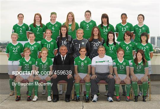 Republic of Ireland at the FIFA U-17 Women’s World Cup - Squad Photos