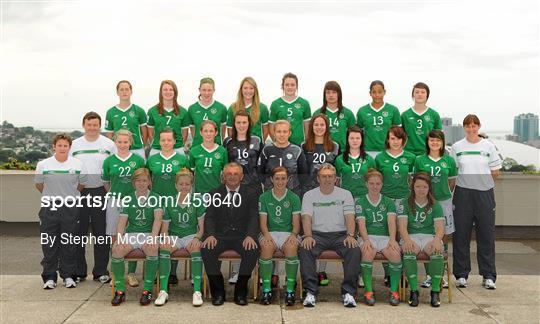 Republic of Ireland at the FIFA U-17 Women’s World Cup - Squad Photos Republic of Ireland at the FIFA U-17 Women’s World Cup - Squad Photos