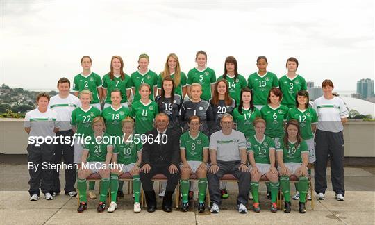 Republic of Ireland at the FIFA U-17 Women’s World Cup - Squad Photos