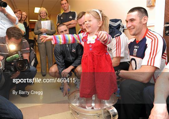 Cork Team visit Our Lady's Hospital for Sick Children, Crumlin