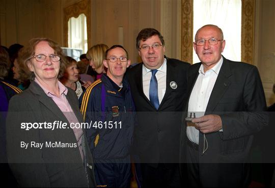 Mark Shriver meets An Taoiseach Brian Cowen T.D. to commemorate Eunice Kennedy Shriver Day