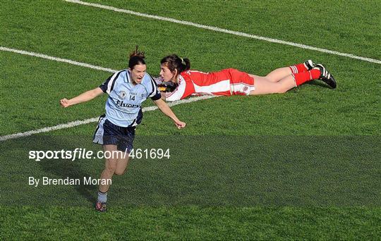 Dublin v Tyrone - TG4 All-Ireland Senior Ladies Football Championship Final Dublin v Tyrone - TG4 All-Ireland Senior Ladies Football Championship Final