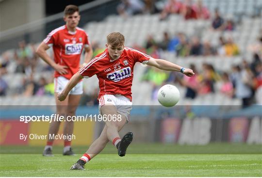 Donegal v Cork - Electric Ireland GAA Football All-Ireland Minor Championship - Quarter-Final Donegal v Cork - Electric Ireland GAA Football All-Ireland Minor Championship - Quarter-Final