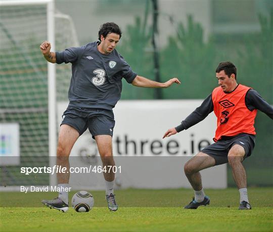 Republic of Ireland Squad Training - Sunday 10th October 2010