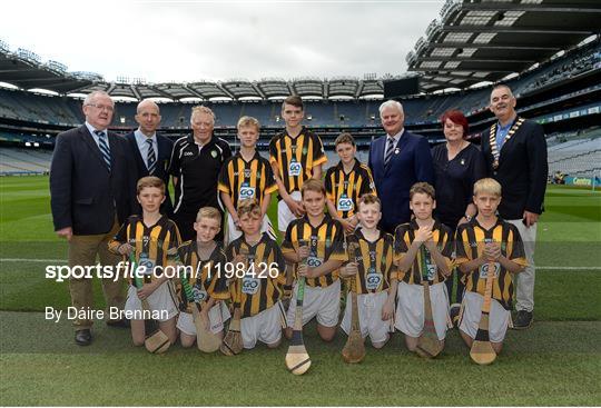 INTO Cumann na mBunscol GAA Respect Exhibition Go Games at Kilkenny v Waterford - GAA Hurling All-Ireland Senior Championship Semi-Final