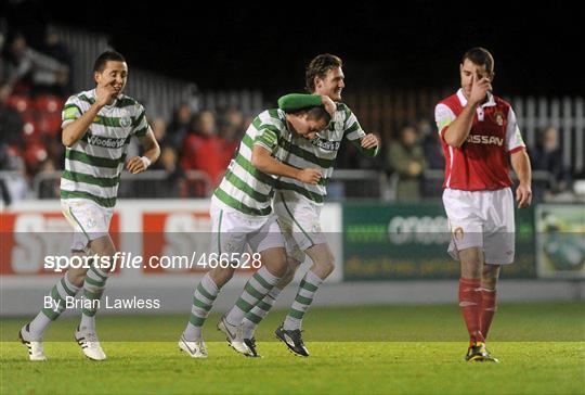 St Patrick's Athletic v Shamrock Rovers - FAI Ford Cup Semi-Final Replay