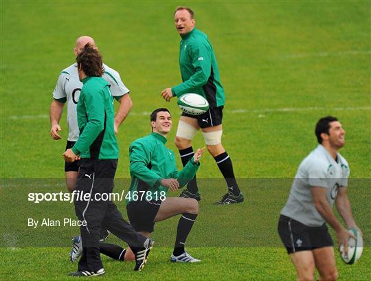 Ireland Rugby Squad Training - Tuesday 26th October