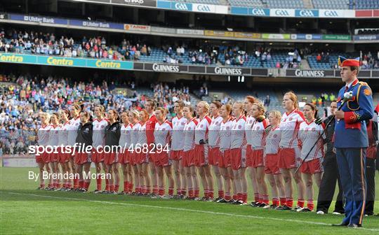 Dublin v Tyrone - TG4 All-Ireland Senior Ladies Football Championship Final Dublin v Tyrone - TG4 All-Ireland Senior Ladies Football Championship Final