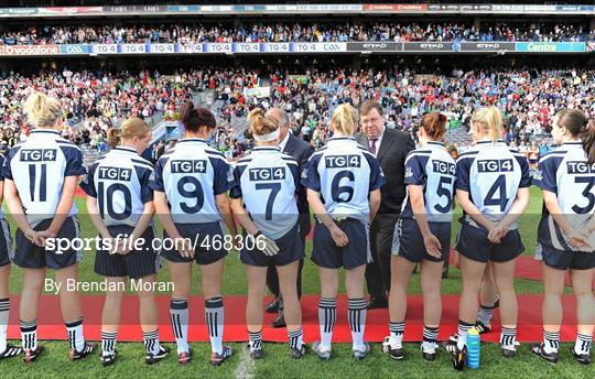 Dublin v Tyrone - TG4 All-Ireland Senior Ladies Football Championship Final Dublin v Tyrone - TG4 All-Ireland Senior Ladies Football Championship Final