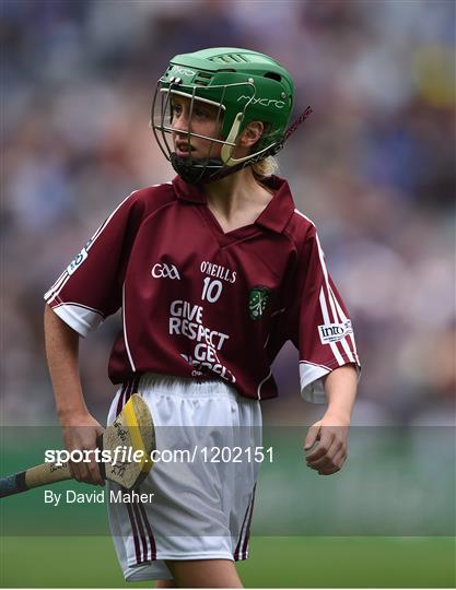 INTO Cumann na mBunscol GAA Respect Exhibition Go Games at Galway v Tipperary - GAA Hurling All-Ireland Senior Championship Semi-Final INTO Cumann na mBunscol GAA Respect Exhibition Go Games at Galway v Tipperary - GAA Hurling All-Ireland Senior Championship Semi-Final