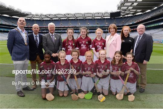 INTO Cumann na mBunscol GAA Respect Exhibition Go Games at Galway v Tipperary - GAA Hurling All-Ireland Senior Championship Semi-Final INTO Cumann na mBunscol GAA Respect Exhibition Go Games at Galway v Tipperary - GAA Hurling All-Ireland Senior Championship Semi-Final