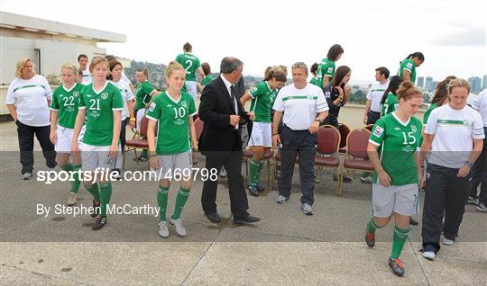 Republic of Ireland at the FIFA U-17 Women’s World Cup - Squad Photos