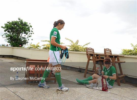 Republic of Ireland at the FIFA U-17 Women’s World Cup - Squad Photos Republic of Ireland at the FIFA U-17 Women’s World Cup - Squad Photos