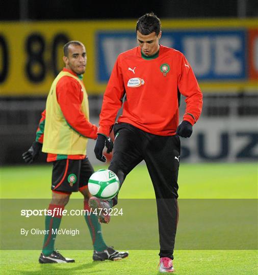 Morocco Squad Training -  Tuesday 16th November