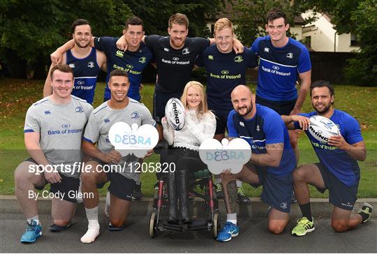 Leinster Rugby Charity Partnership announcement with Aware and Debra Ireland