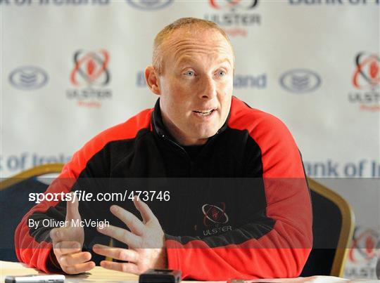 Ulster Rugby Press Conference - Thursday 18th November