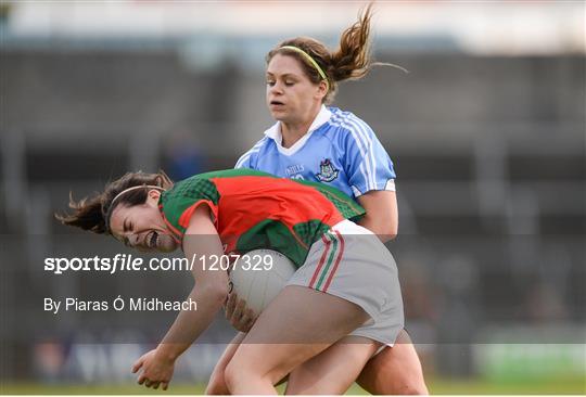 Dublin v Mayo - TG4 Ladies Football All-Ireland Senior Championship Semi-Final Dublin v Mayo - TG4 Ladies Football All-Ireland Senior Championship Semi-Final